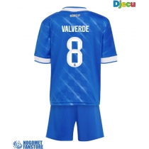 Real Madrid Federico Valverde #8 Rezervni Dres za djecu 2025-26 Kratak Rukav (+ Kratke hlače)